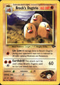 Brock's Dugtrio 22/132 Rare Gym Challenge Pokemon Near Mint