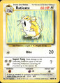 Raticate 40/102 Uncommon Base Set Pokemon Near Mint