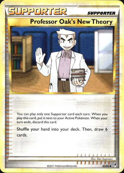 Professor Oak's New Theory 83/95 Uncommon Call of Legends Pokemon Near Mint
