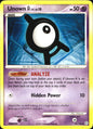 Unown [A] 65/130 Uncommon Diamond & Pearl Pokemon Near Mint