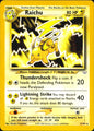 Raichu 21/64 Rare Neo Revelation Pokemon Near Mint