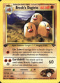Brock's Dugtrio 22/132 Rare Gym Challenge Pokemon 1st Edition Near Mint