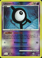 Unown [A] 65/130 Uncommon Diamond & Pearl Pokemon Reverse Holo Near Mint