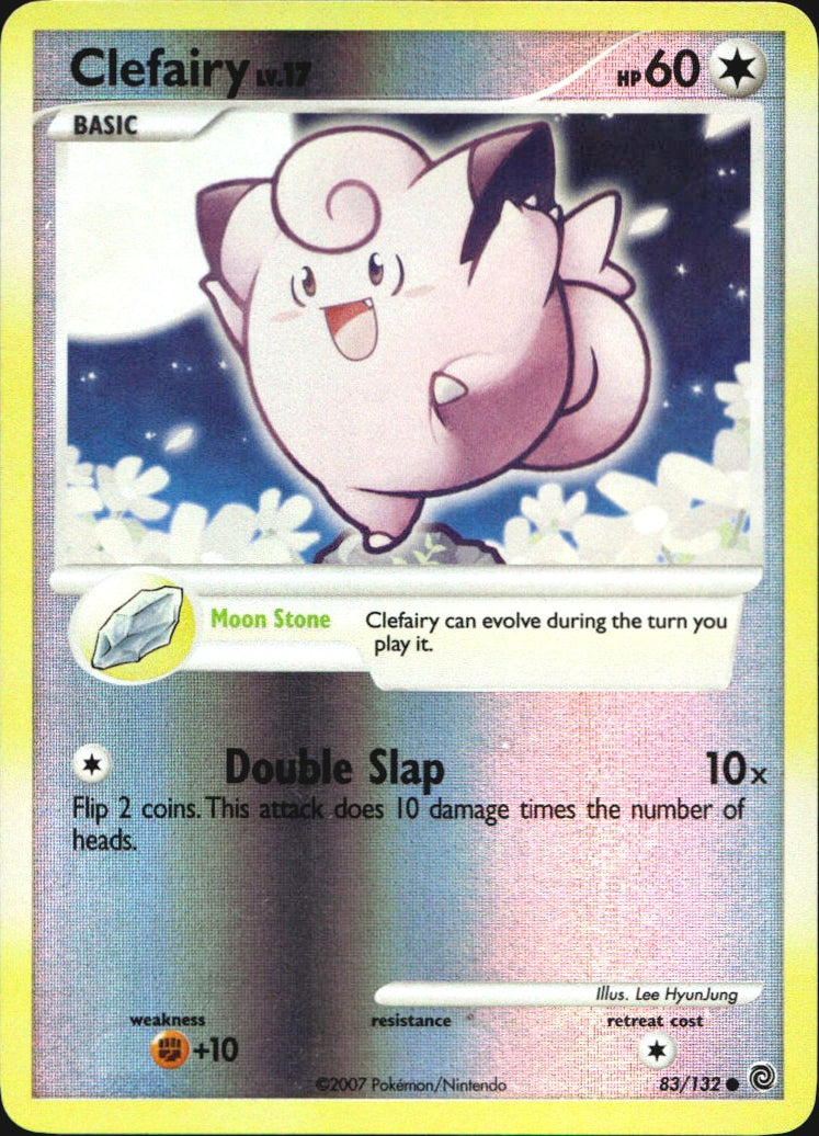 Clefairy 83/132 Common Secret Wonders Pokemon Reverse Holo Near Mint