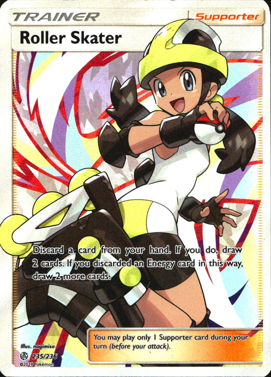 Roller Skater 235/236 Rare Ultra Cosmic Eclipse Pokemon Near Mint