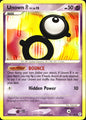 Unown [B] 66/130 Uncommon Diamond & Pearl Pokemon Near Mint