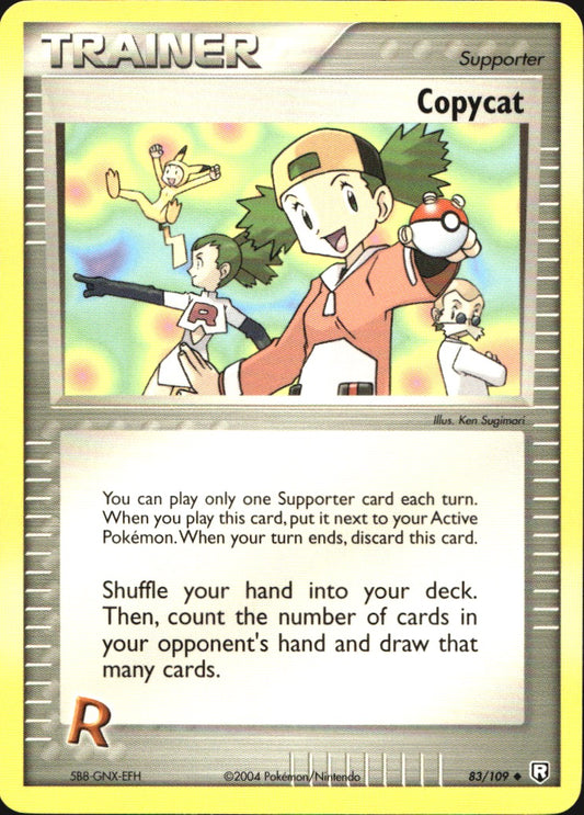 Copycat 83/109 Uncommon Team Rocket Returns Pokemon Near Mint