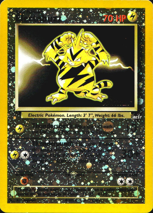 Electabuzz 1/9 Promo Best of Game Winner Pokemon Near Mint