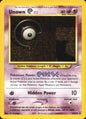 Unown [C] 57/105 Uncommon Neo Destiny Pokemon Near Mint