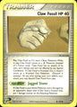 Claw Fossil 90/100 Common Sandstorm Pokemon Near Mint