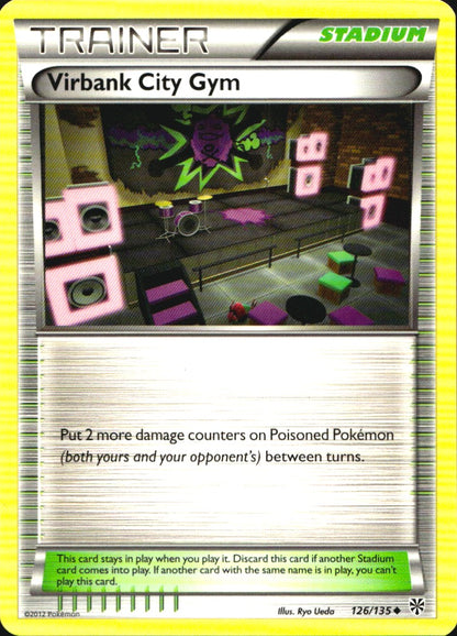 Virbank City Gym 126/135 Uncommon Plasma Storm Pokemon Near Mint