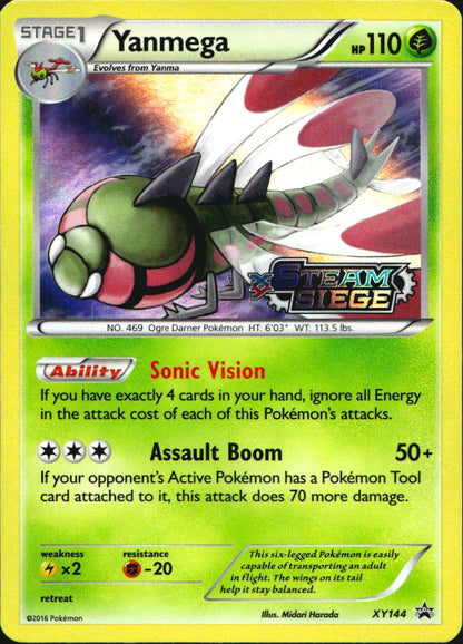 Yanmega XY144 Promo XY Black Star Promos Pokemon Near Mint