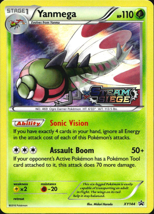 Yanmega XY144 Promo XY Black Star Promos Pokemon Near Mint