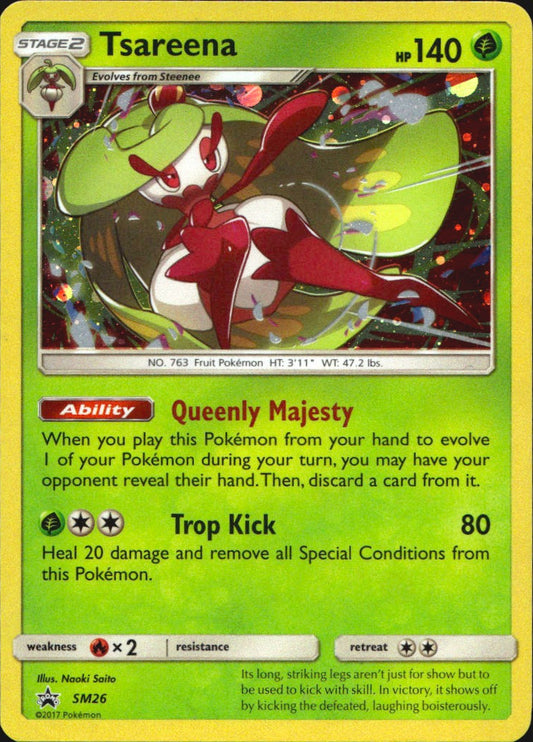 Tsareena SM26 Promo SM Black Star Promos Pokemon Near Mint