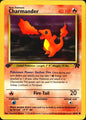 Charmander 50/82 Common Team Rocket Pokemon 1st Edition Near Mint
