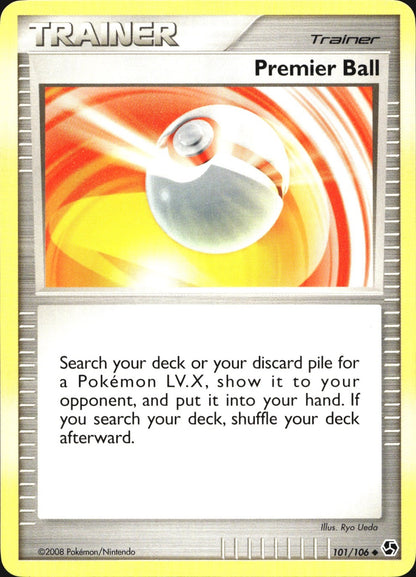 Premier Ball 101/106 Uncommon Great Encounters Pokemon Near Mint