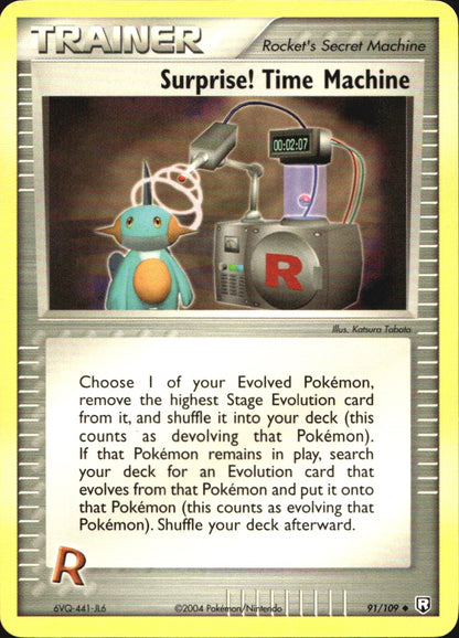 Surprise! Time Machine 91/109 Uncommon Team Rocket Returns Pokemon Near Mint