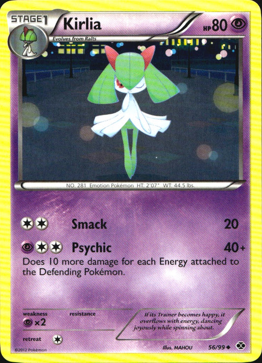 Kirlia 56/99 Uncommon Next Destinies Pokemon Near Mint