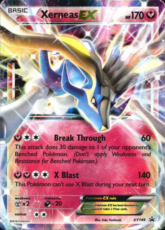 Xerneas EX XY149 Promo XY Black Star Promos Pokemon Near Mint