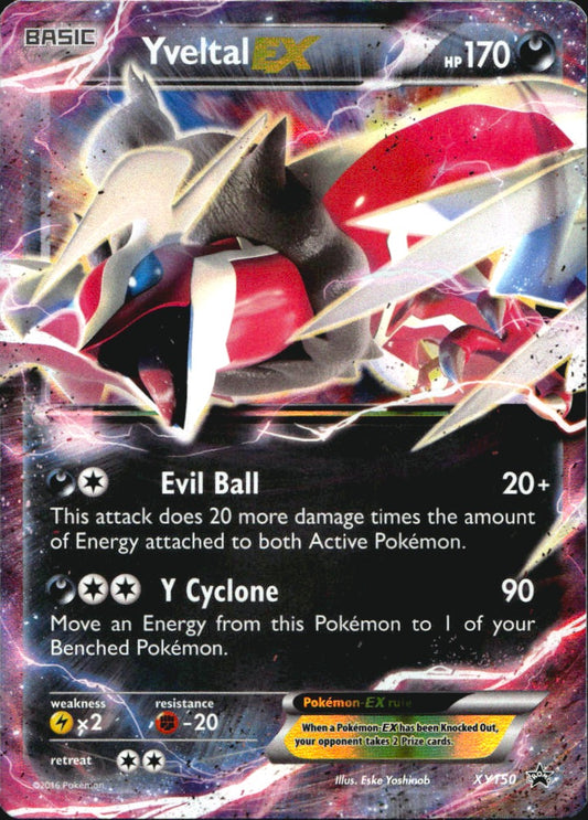 Yveltal EX XY150 Promo XY Black Star Promos Pokemon Near Mint