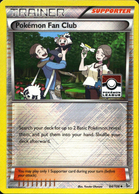 Pokemon Fan Club 94/106 Promo League & Championship Uncommon Near Mint