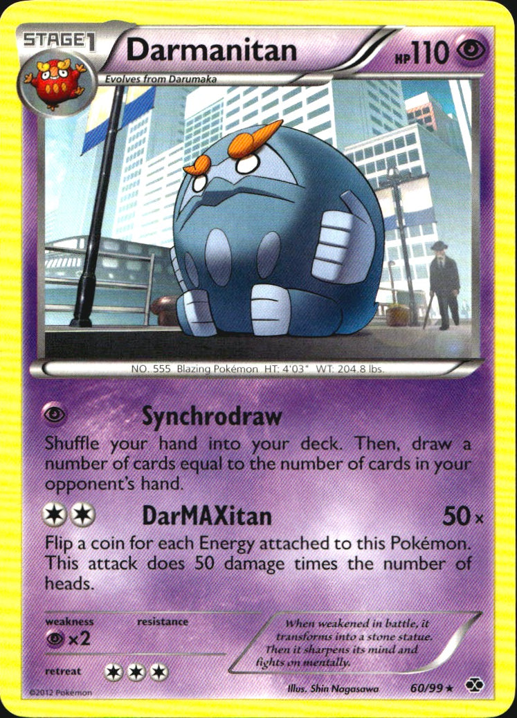 Darmanitan 60/99 Rare Next Destinies Pokemon Near Mint
