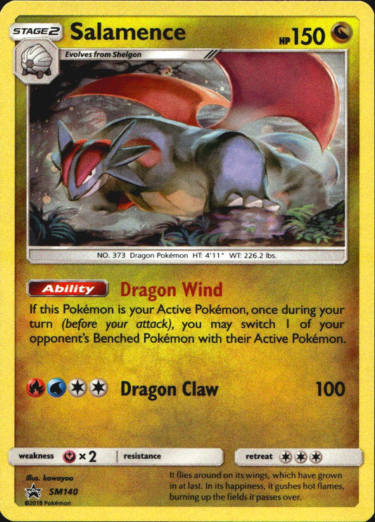Salamence SM140 Promo SM Black Star Promos Pokemon Near Mint