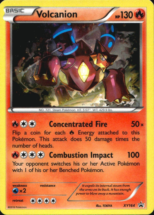 Volcanion XY164 Promo XY Black Star Promos Pokemon Near Mint