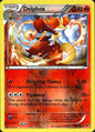Delphox 13/124 Fates Collide Pokemon Reverse Holo Near Mint