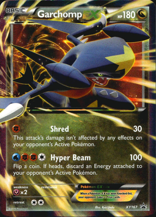 Garchomp EX XY167 Promo XY Black Star Promos Pokemon Near Mint