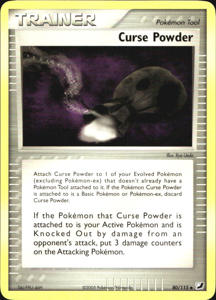 Curse Powder 80/115 Uncommon Unseen Forces Pokemon Near Mint
