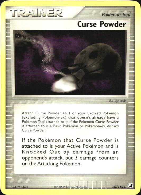 Curse Powder 80/115 Uncommon Unseen Forces Pokemon Near Mint