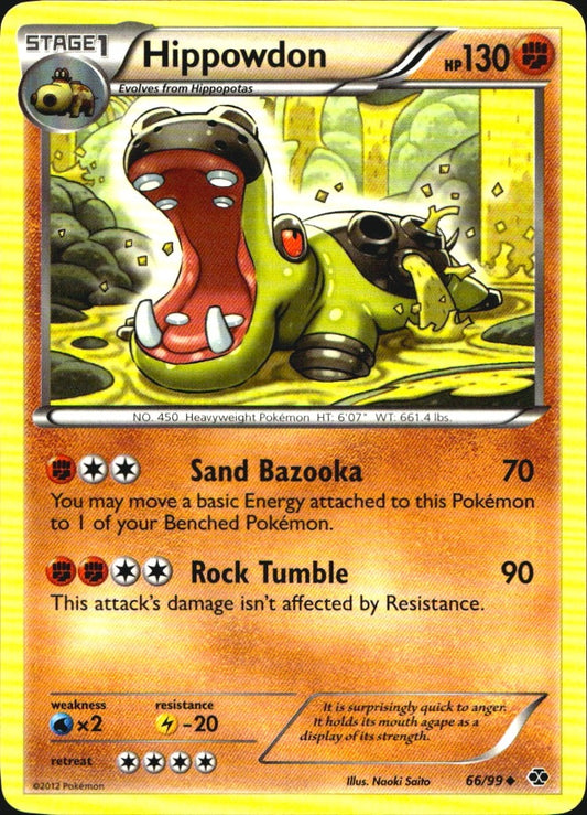 Hippowdon 66/99 Uncommon Next Destinies Pokemon Near Mint