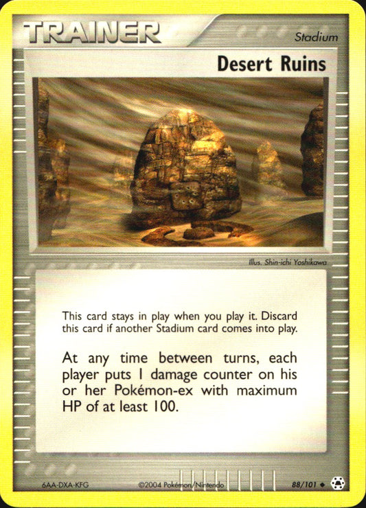 Desert Ruins 88/101 Uncommon Hidden Legends Pokemon Near Mint