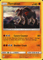 Terrakion 122/236 Holo Rare Unified Minds Pokemon Near Mint