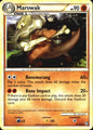 Marowak 44/102 Uncommon HGSS Triumphant Pokemon Near Mint