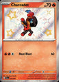 Charcadet 114/091 Shiny Rare Paldean Fates Pokemon Near Mint