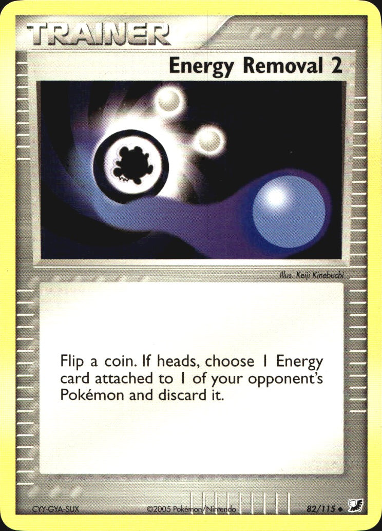 Energy Removal 2 82/115 Uncommon Unseen Forces Pokemon Near Mint