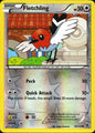 Fletchling 89/119 Common Phantom Forces Pokemon Reverse Holo Near Mint