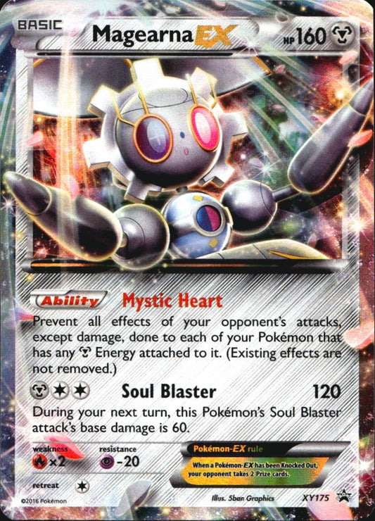 Magearna EX XY175 Promo XY Black Star Promos Pokemon Near Mint