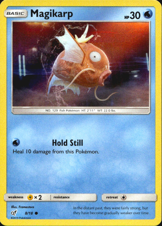 Magikarp 8/18 Common Detective Pikachu Pokemon Near Mint
