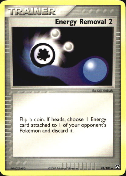 Energy Removal 2 74/108 Uncommon Power Keepers Pokemon Near Mint