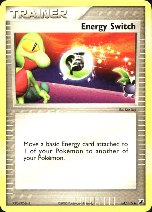 Energy Switch 84/115 Uncommon Unseen Forces Pokemon Near Mint