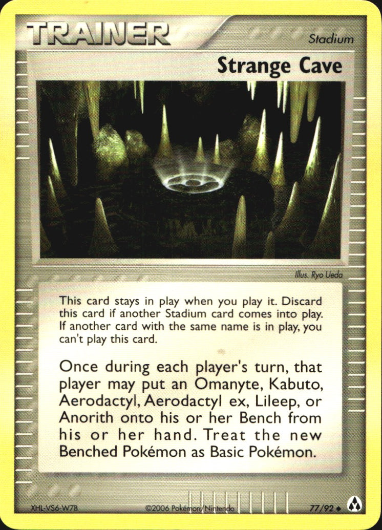 Strange Cave 77/92 Uncommon Legend Maker Pokemon Near Mint