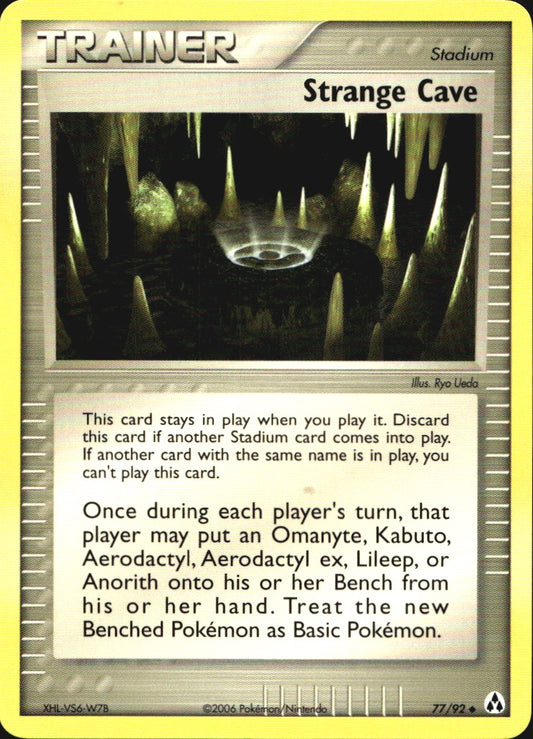 Strange Cave 77/92 Uncommon Legend Maker Pokemon Near Mint