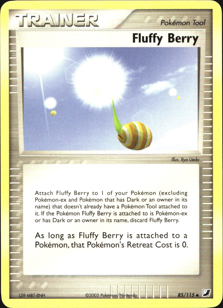 Fluffy Berry 85/115 Uncommon Unseen Forces Pokemon Near Mint