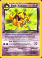Dark Kadabra 39/82 Uncommon Team Rocket Pokemon 1st Edition Near Mint