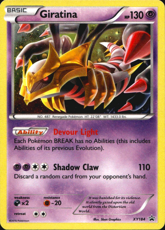 Giratina XY184 Promo XY Black Star Promos Pokemon Near Mint