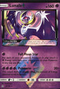 Lunala ◇ 62/156 Rare Prism Star Ultra Prism Pokemon Near Mint