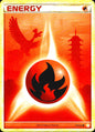 Fire Energy 116/123 Common HeartGold & SoulSilver Pokemon Near Mint